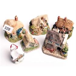 Lilliput Lane cottages, mint and boxed, High Spirits, Walton Lodge, Christmas Pudding, Fresh Today,