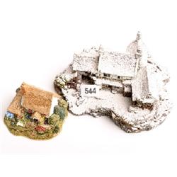 Lilliput Lane cottages, mint and boxed, Puddle Duck, Winter At Hige Ghyll