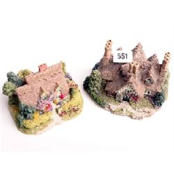Lilliput Lane cottages, mint and boxed, Cotman , Saffron House