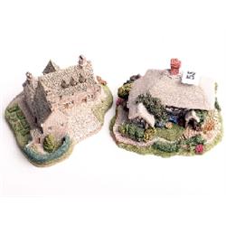Lilliput Lane cottages, mint and boxed, Old Shop At Bignor, Sulgrave Manor