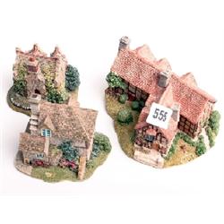 Lilliput Lane cottages, mint and boxed, Aberford Gate, Jones The Butcher, William Shakespeare