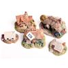 Image 1 : Lilliput Lane cottages, mint and boxed, Rustlings, Harriet, Victoria, Strawberry, Donegal