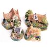 Image 1 : Lilliput Lane cottages, mint and boxed, Hampton Manor, Meadow Sweet, Nursery, Salmon's Leap