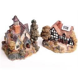 Lilliput Lane cottages, un-boxed, The Gables, Brendon House