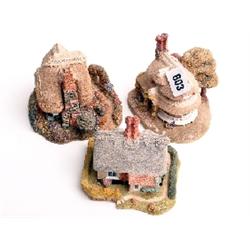 Lilliput Lane cottages, un-boxed, Circular, Hotcroft, Summer Haze