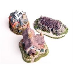 Lilliput Lane cottages, un-boxed, Keepers Lodge, John Barley Corn, Hebridean Ham