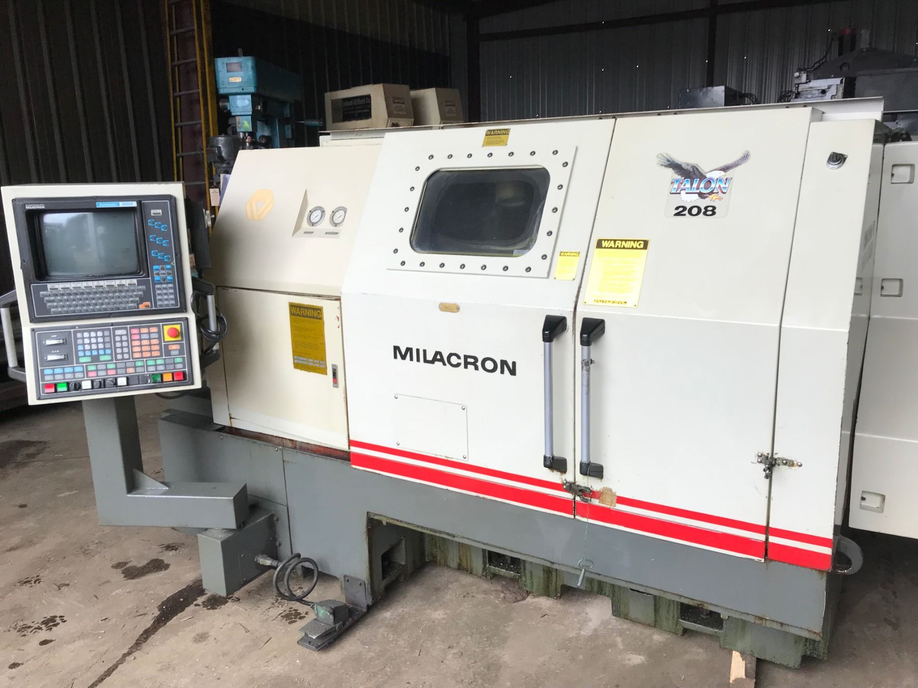 Cincinnati Milacron Cnc Talon 208 Turning Center