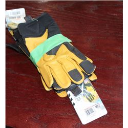 GTP PERFORMANCE GLOVES -L-  LOT OF 3