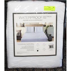 NEW WATERPROOF QUEEN SIZE MATTRESS PAD , DEEP