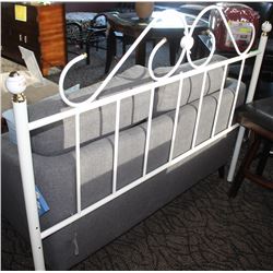WHITE QUEEN HEADBOARD