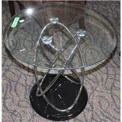 DIEPPE GLASS END TABLE