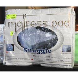 LOT OF 2 TWIN XL SNUGGLE MATTRESS PAD