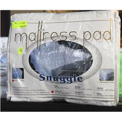 LOT OF 2 TWIN XL SNUGGLE MATTRESS PAD