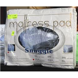 LOT OF 2 TWIN XL SNUGGLE MATTRESS PAD