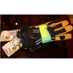 GTP PERFORMANCE GLOVES -L-  LOT OF 3