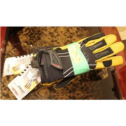 GTP PERFORMANCE GLOVES -L-  LOT OF 3
