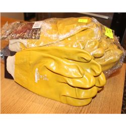 ONE DOZEN OF LARGE HORIZON COATED GLOVES