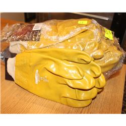 ONE DOZEN OF LARGE HORIZON COATED GLOVES