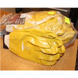 ONE DOZEN OF LARGE HORIZON COATED GLOVES