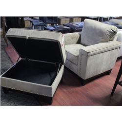 ROBIN CHAIR AND OTTOMAN