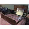 Image 1 : JOEL KING BED FRAME WITH MIRROR