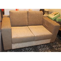 KASIMA GREY FABRIC LOVESEAT