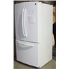 Image 1 : GE 22.1 CU' BOTTOM MOUTH FRENCH DOOR REFRIGERATOR