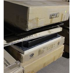 PALLET OF ASSORTED TABLE TOPS ONLY APPROX 7