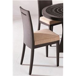 LOT OF 4 WAVE DINING CHAIRS