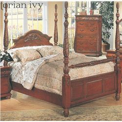 KING CHERRY 4 POSTER BED