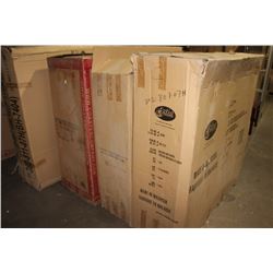 LOT OF 4 ASSORTED HUTCHES