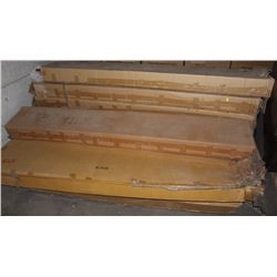 PALLET OF ASSORTED BED RAILS APPROX 8