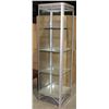 Image 1 : METAL GLASS DISPLAY CASE