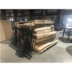 LOT OF ASSORTED BUNK BED PARTS