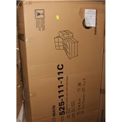 CHAISE MISSING ARMS & CHAIR MISSING BACK CUSHION