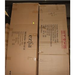 LOT OF 2 EDEN SECTIONAL, NO CUSHIONS