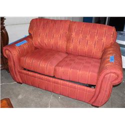 RED & GOLD HIDE A BED