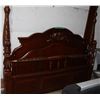Image 1 : VICTORIA IVORY KING 4 POSTER HEADBOARD,FOOTBOARD