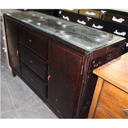 OASIS SERVER WITH GLASS TOP