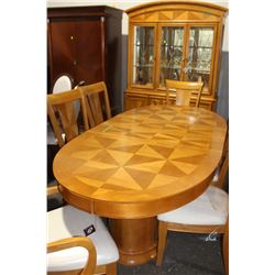 CHARLESTON TABLE W/ 6 CHAIRS,BUFFET & HUTCH