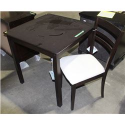 BEXHILL TABLE WITH 1 CHAIRS