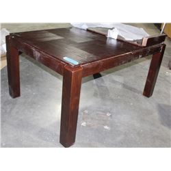 CHERRY TABLE WITH 6 CHAIRS