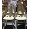 Image 1 : LOT OF 4 MOSCA NATURAL SIDE CHAIRS