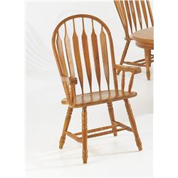 180 MEDIUM OAK PILOT ARM CHAIRS