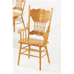 90 MILAS LIGHT OAK ARM CHAIRS