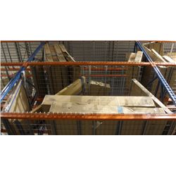 LOT OF MISC HEADBOARD, TABLE BASES