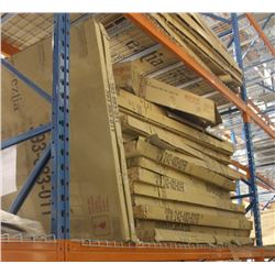 METAL FUTON SEAT, BACK APPROX 20, TABLE TOP AS IS