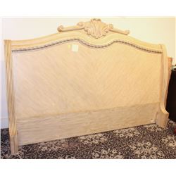 PETRINA KING SLEIGH BED, HEADBOARD, FOOTBOARD ONLY