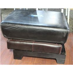 COPACABANA LEATHER OTTOMAN