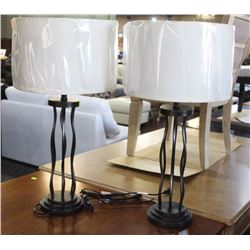 LOT OF 2 MICOLA LAMPS